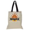 Contrast-Color Handle Tote Thumbnail