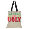 Contrast-Color Handle Tote Thumbnail